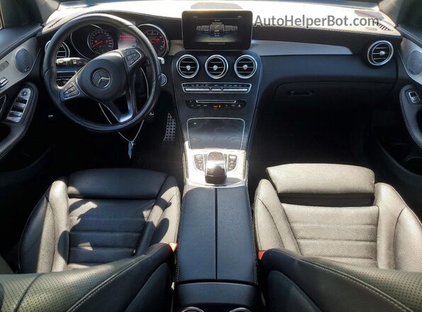 WDC0G6EB8JV030869 2018 MERCEDES-BENZ GLC-CLASS Blue Widok deski rozdzielczej