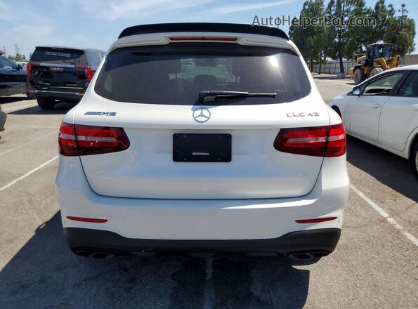 WDC0G6EB9HF276298 2017 MERCEDES-BENZ GLC-CLASS White Rear view