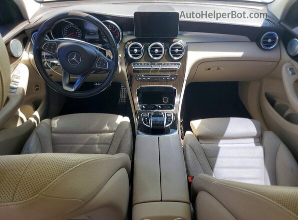 WDC0G6EB9HF276298 2017 MERCEDES-BENZ GLC-CLASS White Dashboard view