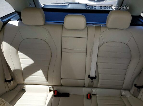 WDC0G6EB9HF276298 2017 MERCEDES-BENZ GLC-CLASS White Rear seats view