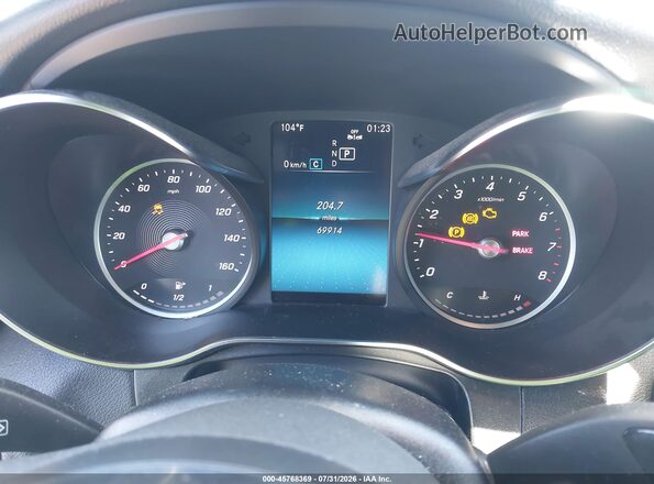 WDC0G8DB3LF737971 2020 MERCEDES-BENZ GLC 300 White Widok tylnych siedzeń
