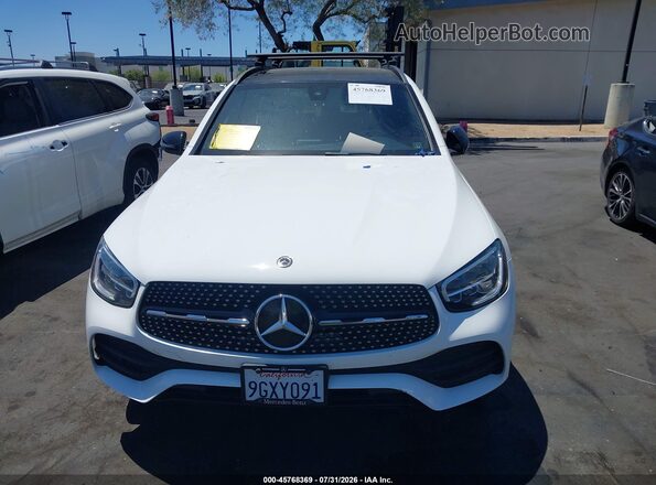 WDC0G8DB3LF737971 2020 MERCEDES-BENZ GLC 300 White Widok wnętrza z tyłu