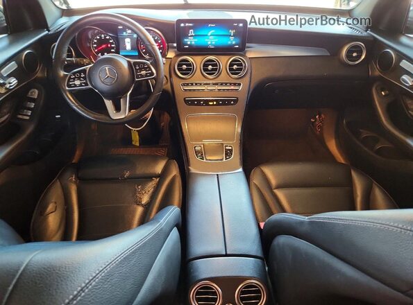 WDC0G8DB4LF694399 2020 MERCEDES-BENZ GLC-CLASS Black წინა პანელის ხედი