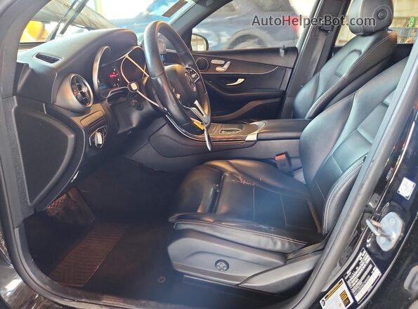 WDC0G8DB4LF694399 2020 MERCEDES-BENZ GLC-CLASS Black წინა სალონის ხედი