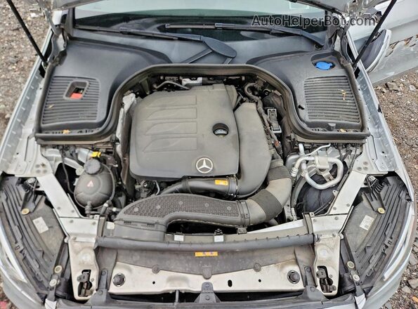 WDC0G8EB0LF675282 2020 MERCEDES-BENZ GLC-CLASS Silver Vista del compartimento del motor