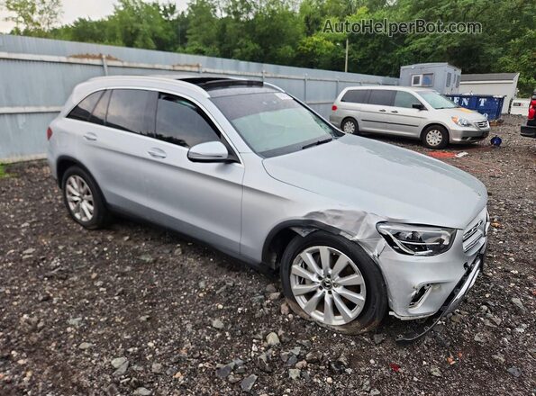 WDC0G8EB0LF675282 2020 MERCEDES-BENZ GLC-CLASS Silver Delantero derecho