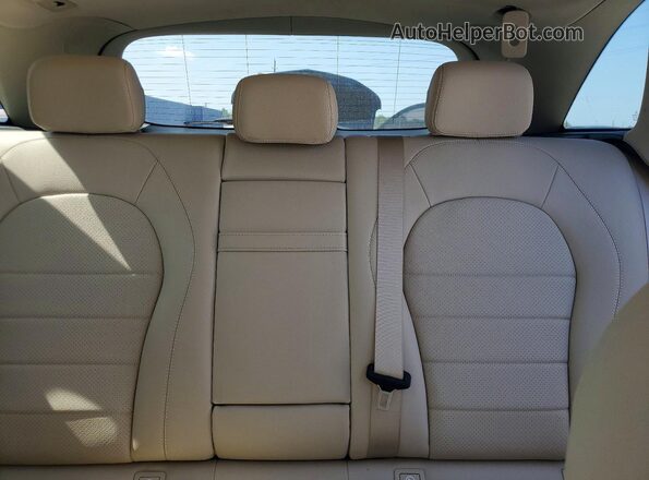 WDC0G8EB3LF751464 2020 MERCEDES-BENZ GLC-CLASS Black Vista de los asientos traseros