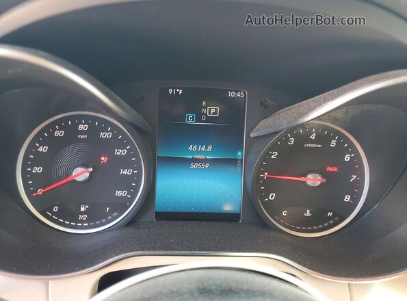 WDC0G8EB3LF751464 2020 MERCEDES-BENZ GLC-CLASS Black Vista del cuadro de instrumentos