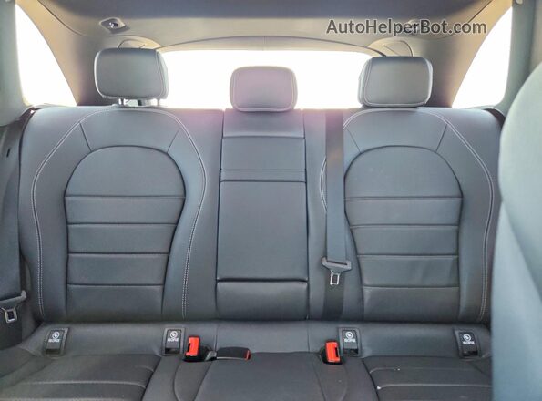 WDC0G8EB9LF721496 2020 MERCEDES-BENZ GLC-CLASS Gray Вид задніх сидінь