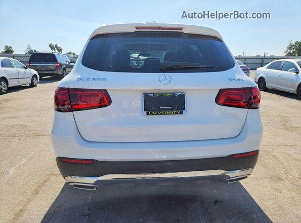 WDC0G8EB9LF750934 2020 MERCEDES-BENZ GLC-CLASS White Вид ззаду