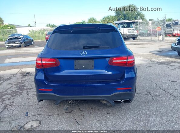 WDC0G8JB7JF448531 2018 MERCEDES-BENZ AMG GLC 63 Синий 