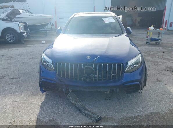 WDC0G8JB7JF448531 2018 MERCEDES-BENZ AMG GLC 63 Синий Вид щитка приборов