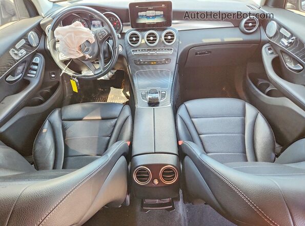 WDC0J4KB1HF198853 2017 MERCEDES-BENZ GLC-CLASS Gray Вид задньої частини салону
