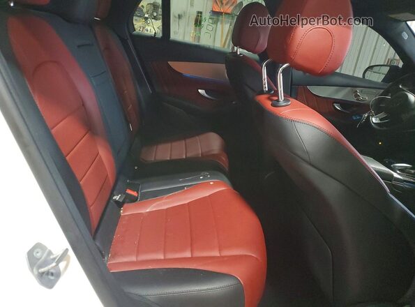 WDC0J4KB1KF613550 2019 MERCEDES-BENZ GLC-CLASS White უკანა სავარძლების ხედი