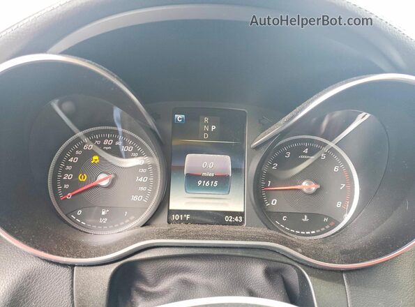 WDC0J4KB3KF663513 2019 MERCEDES-BENZ GLC-CLASS Black ხელსაწყოთა პანელის ხედი