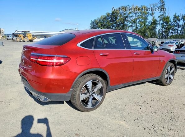 WDC0J4KB4JF301897 2018 MERCEDES-BENZ GLC-CLASS Red Tył prawy