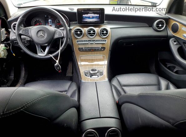 WDC0J4KB5JF346136 2018 MERCEDES-BENZ GLC-CLASS Black Dashboard view