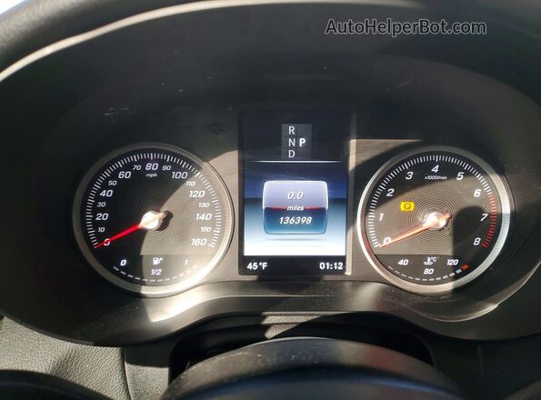 WDC0J4KB6HF222239 2017 MERCEDES-BENZ GLC-CLASS White Widok zestawu wskaźników