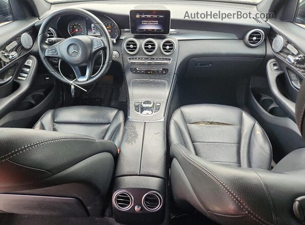 WDC0J4KB6JF379632 2018 MERCEDES-BENZ GLC-CLASS Black Widok deski rozdzielczej