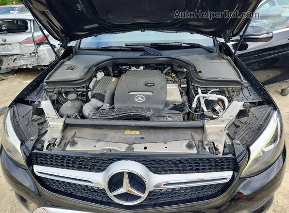 WDC0J4KB6JF379632 2018 MERCEDES-BENZ GLC-CLASS Black Widok komory silnika