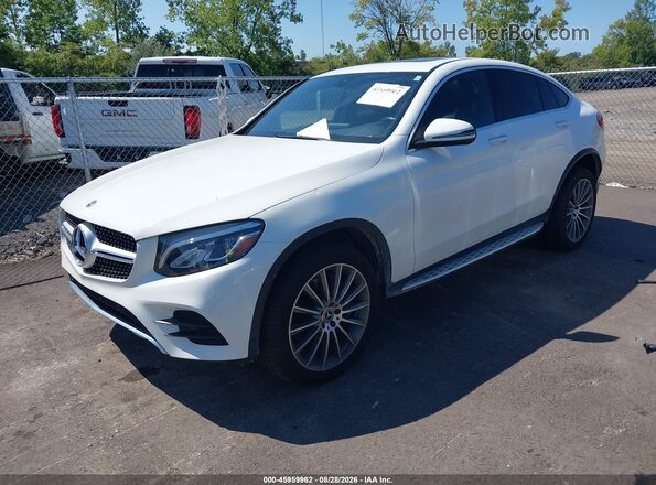 WDC0J4KB7KF547991 2019 MERCEDES-BENZ GLC 300 COUPE White Vista tres cuartos delantera izquierda