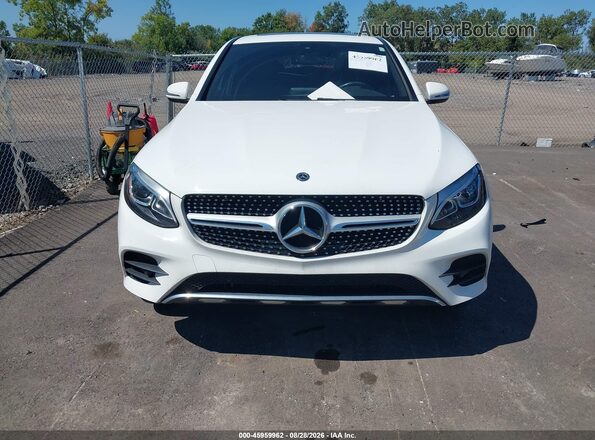 WDC0J4KB7KF547991 2019 MERCEDES-BENZ GLC 300 COUPE White Vista del cuadro de instrumentos
