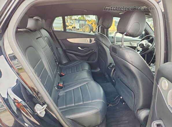 WDC0J4KB7KF570123 2019 MERCEDES-BENZ GLC-CLASS Black Vista de los asientos traseros