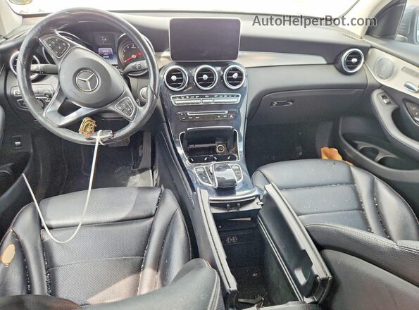 WDC0J4KB9HF179337 2017 MERCEDES-BENZ GLC-CLASS Gray Առջևի վահանակի տեսք
