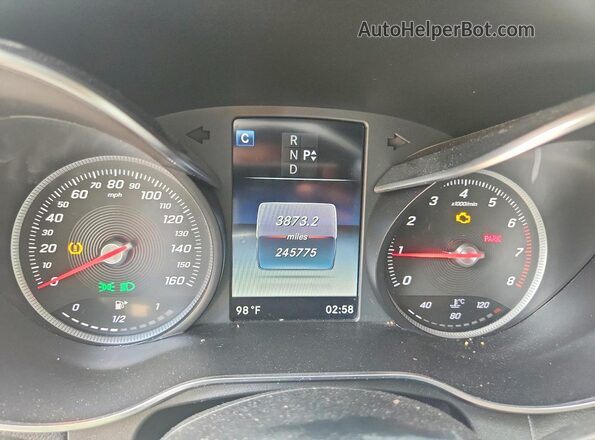 WDC0J4KB9HF234935 2017 MERCEDES-BENZ GLC-CLASS Белый Вид щитка приборов