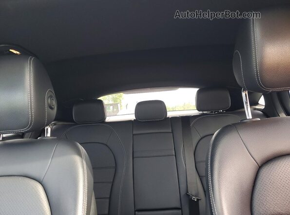 WDC0J4KB9JF353154 2018 MERCEDES-BENZ GLC-CLASS Black Հետևի նստատեղերի տեսք