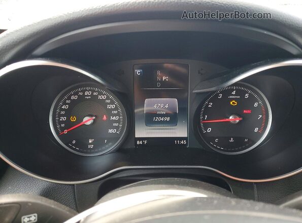 WDC0J4KB9JF353154 2018 MERCEDES-BENZ GLC-CLASS Black Սարքավորումների վահանակի տեսք