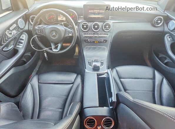 WDC0J4KBXJF427455 2018 MERCEDES-BENZ GLC-CLASS White Вид панелі приладів