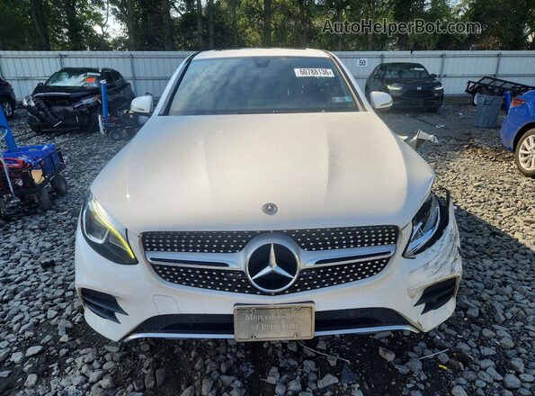 WDC0J4KBXJF427455 2018 MERCEDES-BENZ GLC-CLASS White Вид спереду