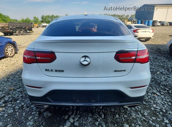 WDC0J4KBXJF427455 2018 MERCEDES-BENZ GLC-CLASS White Вид ззаду