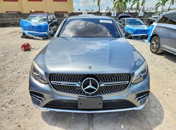 WDC0J6EB3HF285211 2017 MERCEDES-BENZ GLC-CLASS Gray Front view