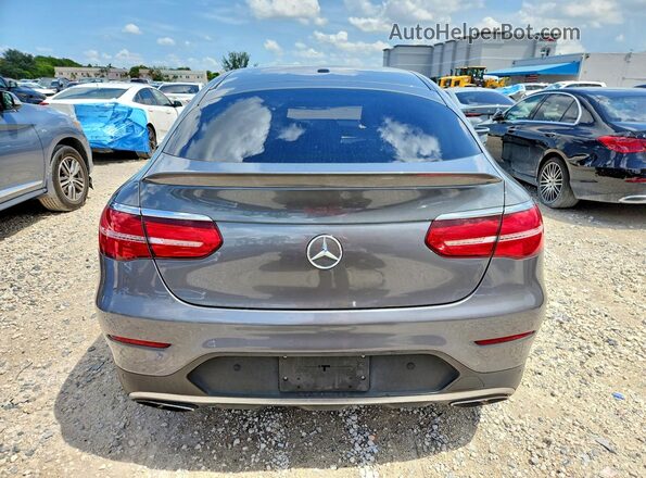 WDC0J6EB3HF285211 2017 MERCEDES-BENZ GLC-CLASS Gray Rear view
