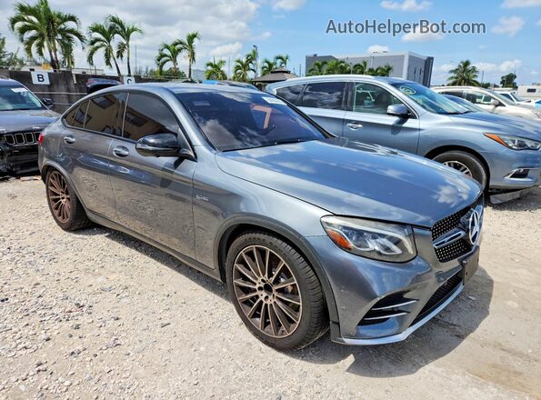 WDC0J6EB3HF285211 2017 MERCEDES-BENZ GLC-CLASS Gray Front right