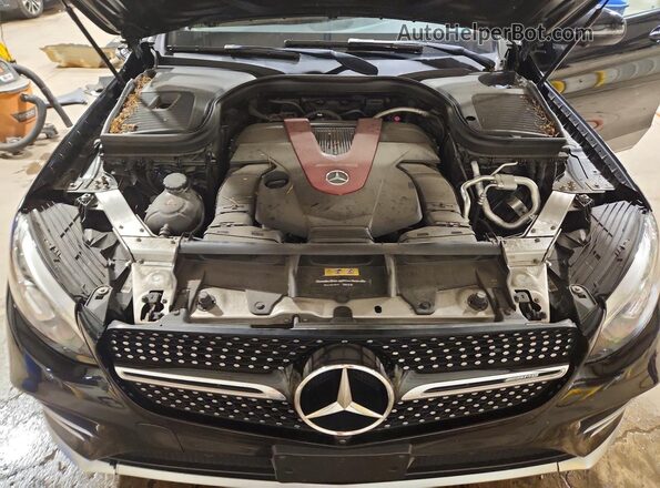 WDC0J6EB6KF612319 2019 MERCEDES-BENZ GLC-CLASS Black Vista del compartimento del motor