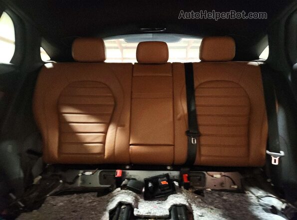 WDC0J6EB6KF612319 2019 MERCEDES-BENZ GLC-CLASS Black Vista de los asientos traseros