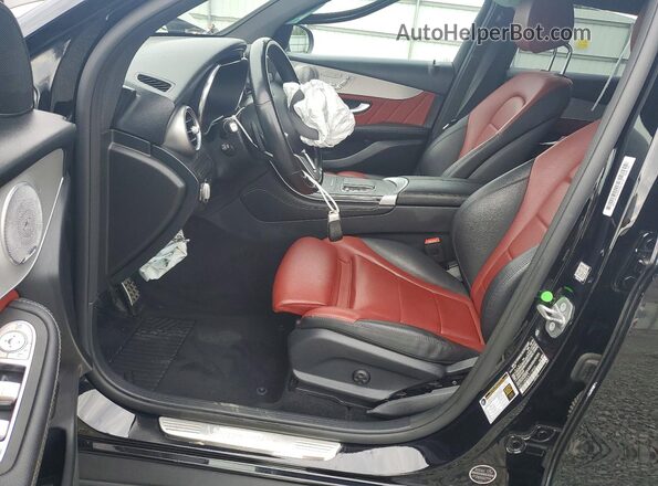 WDC0J8EB3LF718935 2020 MERCEDES-BENZ GLC-CLASS Black წინა სალონის ხედი