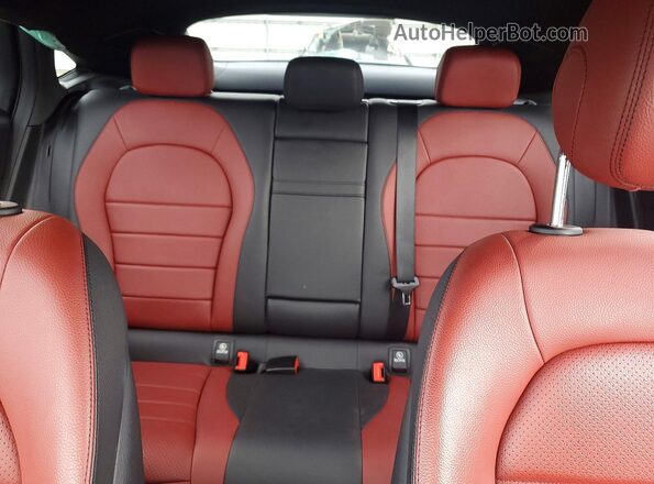 WDC0J8EB3LF718935 2020 MERCEDES-BENZ GLC-CLASS Black უკანა სავარძლების ხედი