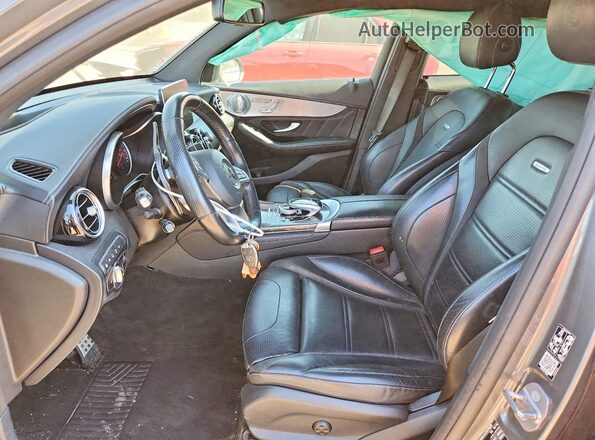 WDC0J8KB7KF484186 2019 MERCEDES-BENZ GLC-CLASS Gray Widok wnętrza z przodu