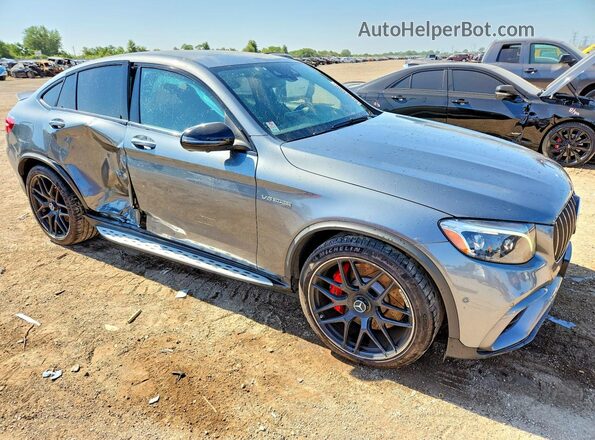 WDC0J8KB7KF484186 2019 MERCEDES-BENZ GLC-CLASS Gray Przód prawy