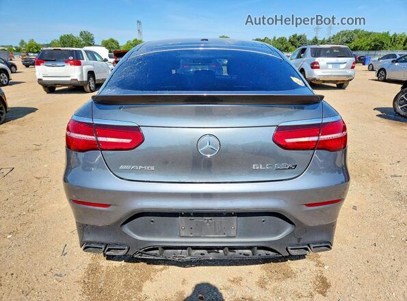 WDC0J8KB7KF484186 2019 MERCEDES-BENZ GLC-CLASS Gray Widok z tyłu