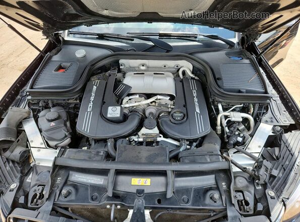 WDC0J8KB9KF488689 2019 MERCEDES-BENZ GLC-CLASS Black Widok komory silnika