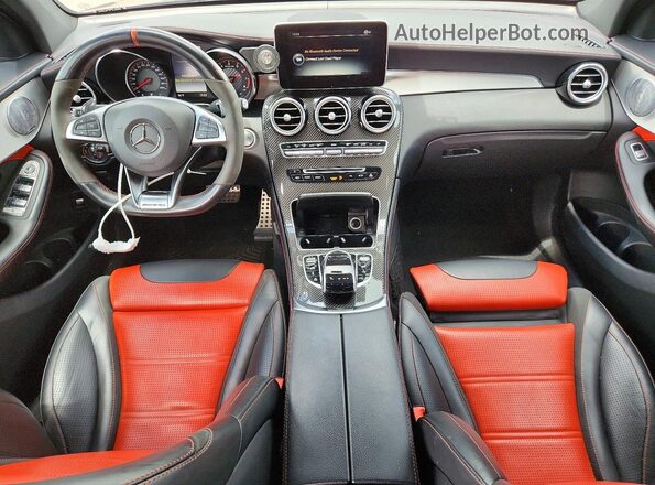 WDC0J8KB9KF488689 2019 MERCEDES-BENZ GLC-CLASS Black Widok deski rozdzielczej