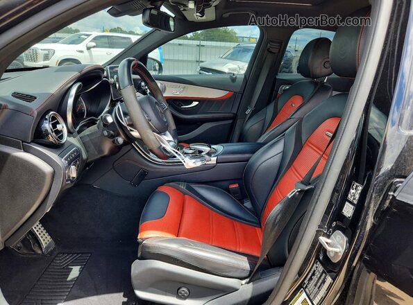 WDC0J8KB9KF488689 2019 MERCEDES-BENZ GLC-CLASS Black Widok wnętrza z przodu