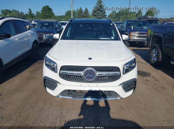 WDC4M4HB4LW011565 2020 MERCEDES-BENZ GLB-CLASS White Widok zestawu wskaźników