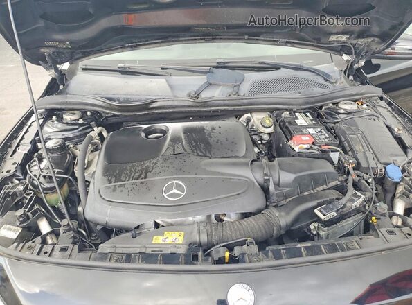 WDCTG4EB0GJ224734 2016 MERCEDES-BENZ GLA Черный Вид подкапотного пространства