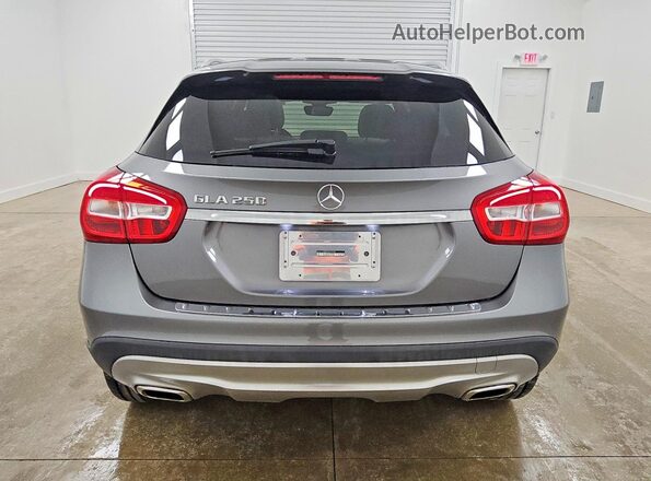WDCTG4EB0GJ249598 2016 MERCEDES-BENZ GLA Gray Vista trasera